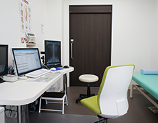 診察室(2診あります)